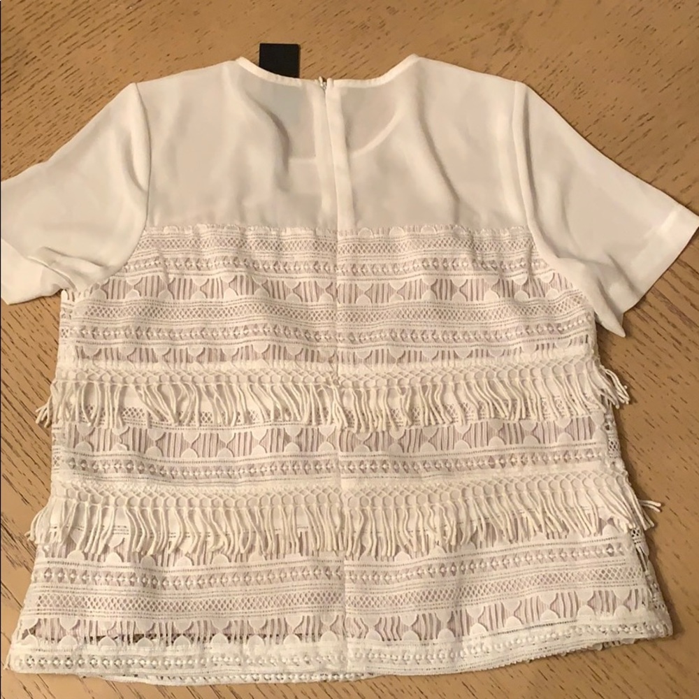 Greylin Crochet Top Sz M NWT Stitch Fix - Picture 6 of 6